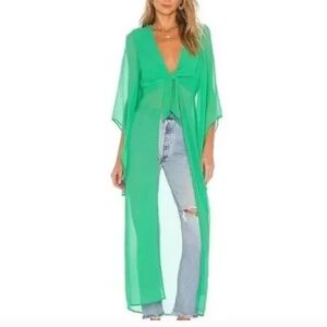 House of Harlow x Revolve Isa Maxi Blouse